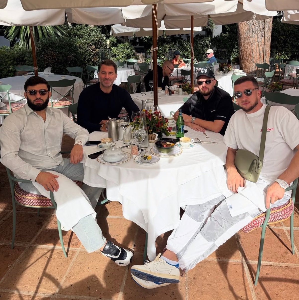 Arman Tsarukyan meets Eddie Hearn