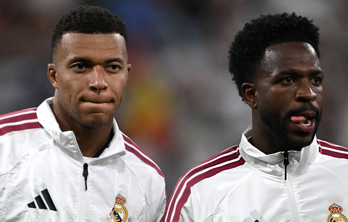Mbappé and Vinicius Jr at Real Madrid