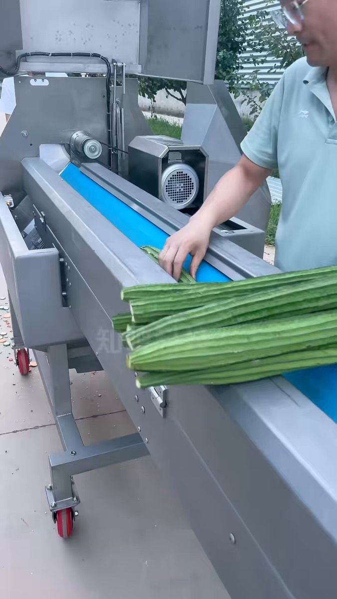 Vegetable slicer preps in seconds
