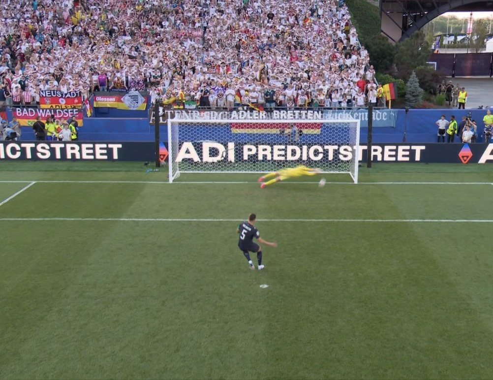 Balbuena penalty miss Germany vs Paraguay