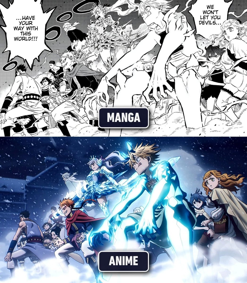 anime manga comparison