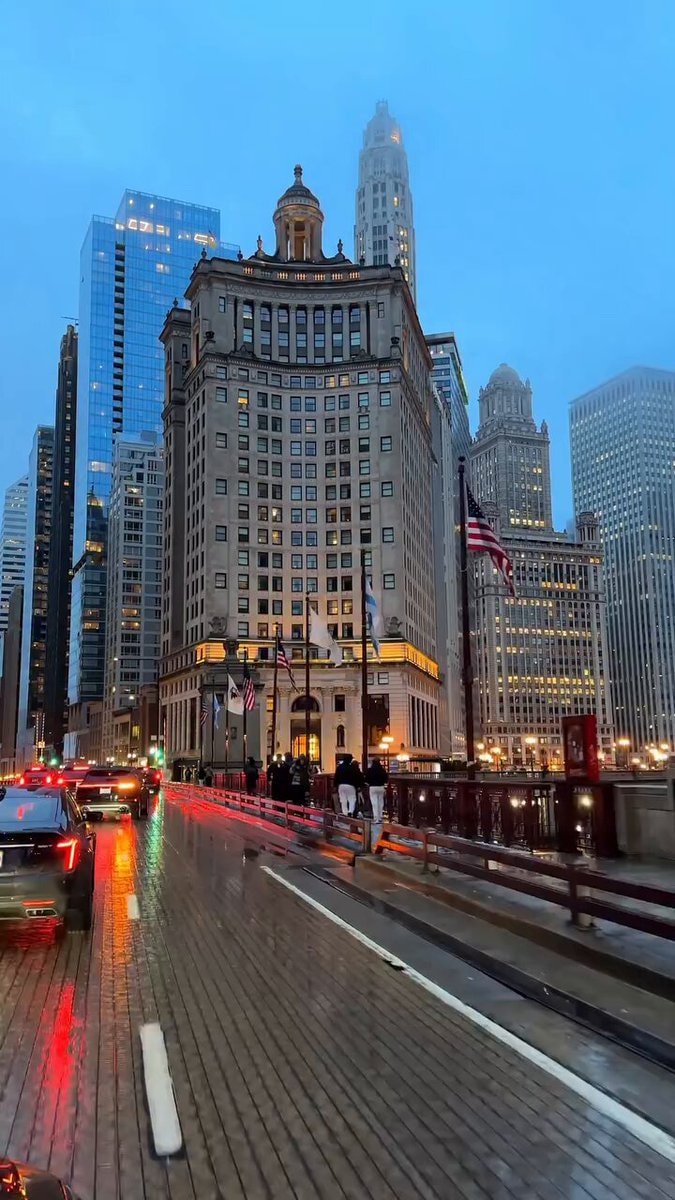 Chicago Illinois city scene
