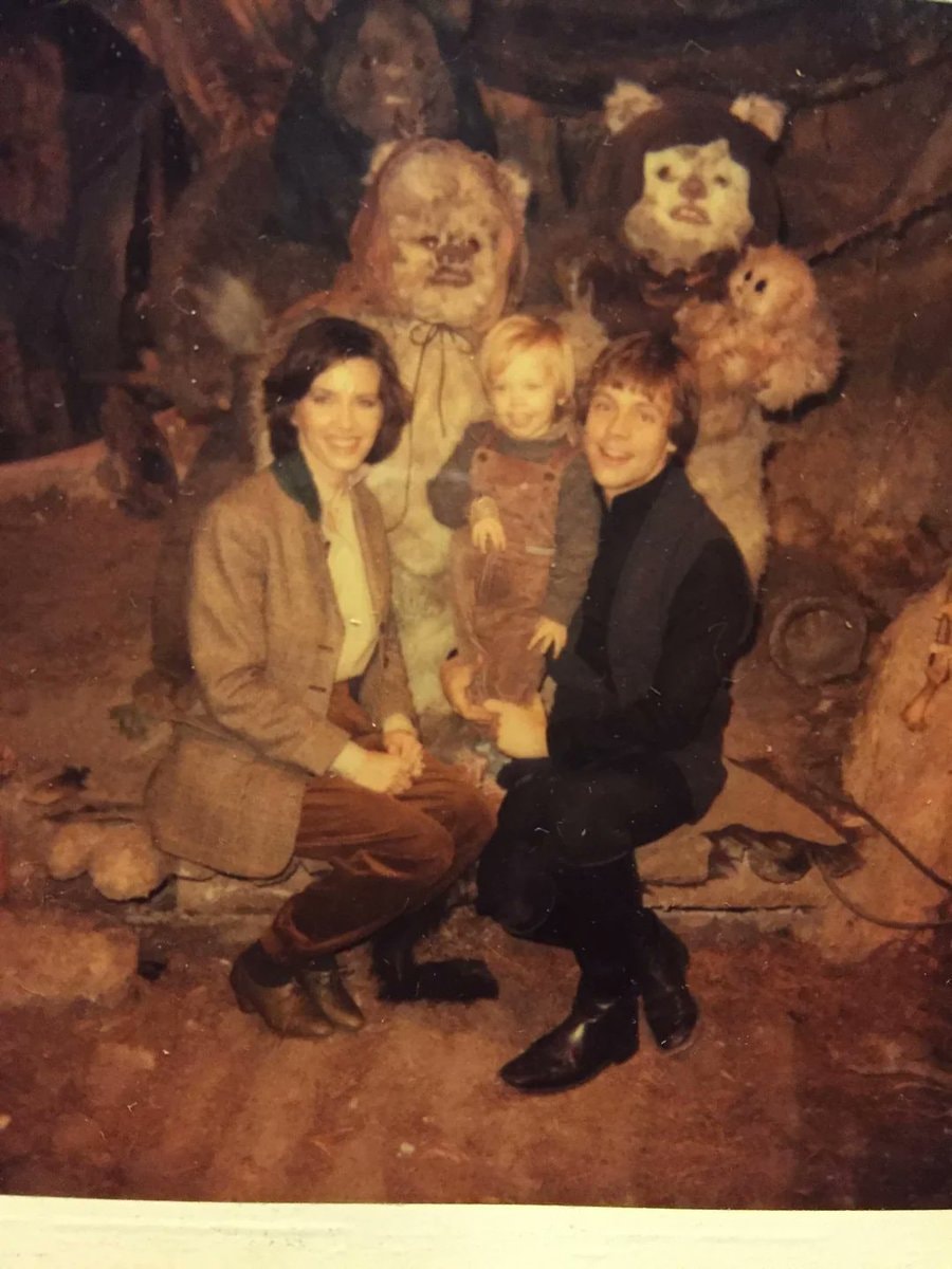 Mark Hamill Return of the Jedi set 1982
