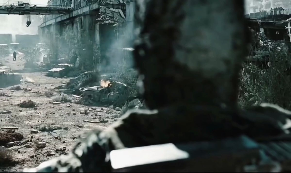 Terminator T-600 vs Marcus scene