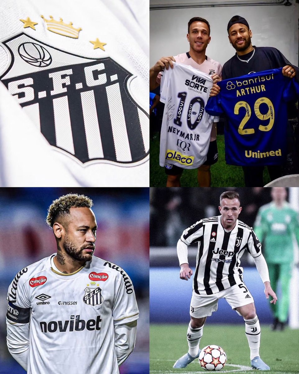 Arthur Melo Neymar Santos transfer