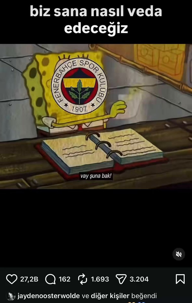 SpongeBob Fenerbahçe meme SpongeBob Fenerbahçe meme
