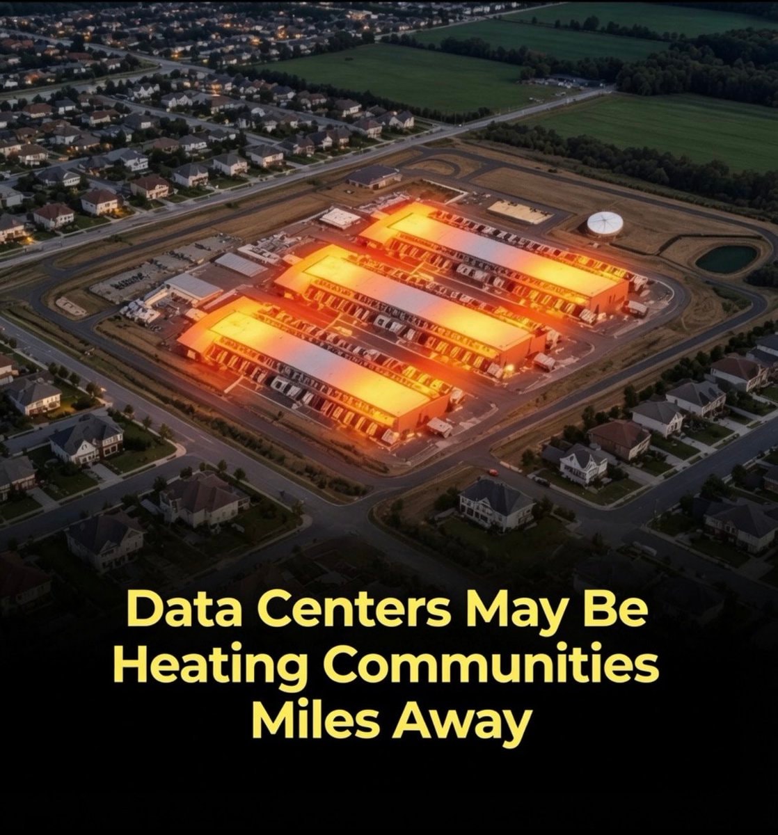 AI Data Centers Heat Island Effect