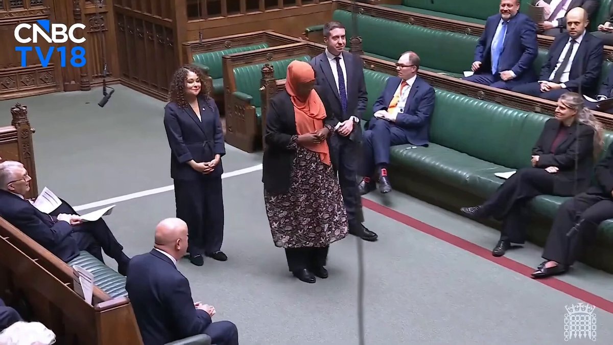 Sagal Abdi-Wali sworn in UK Parliament
