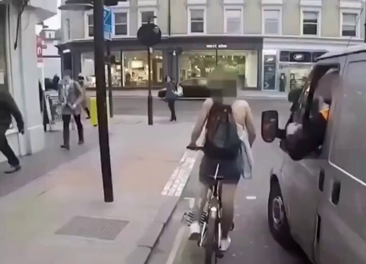 London cyclist takes matters into own hands London cyclist takes matters into own hands