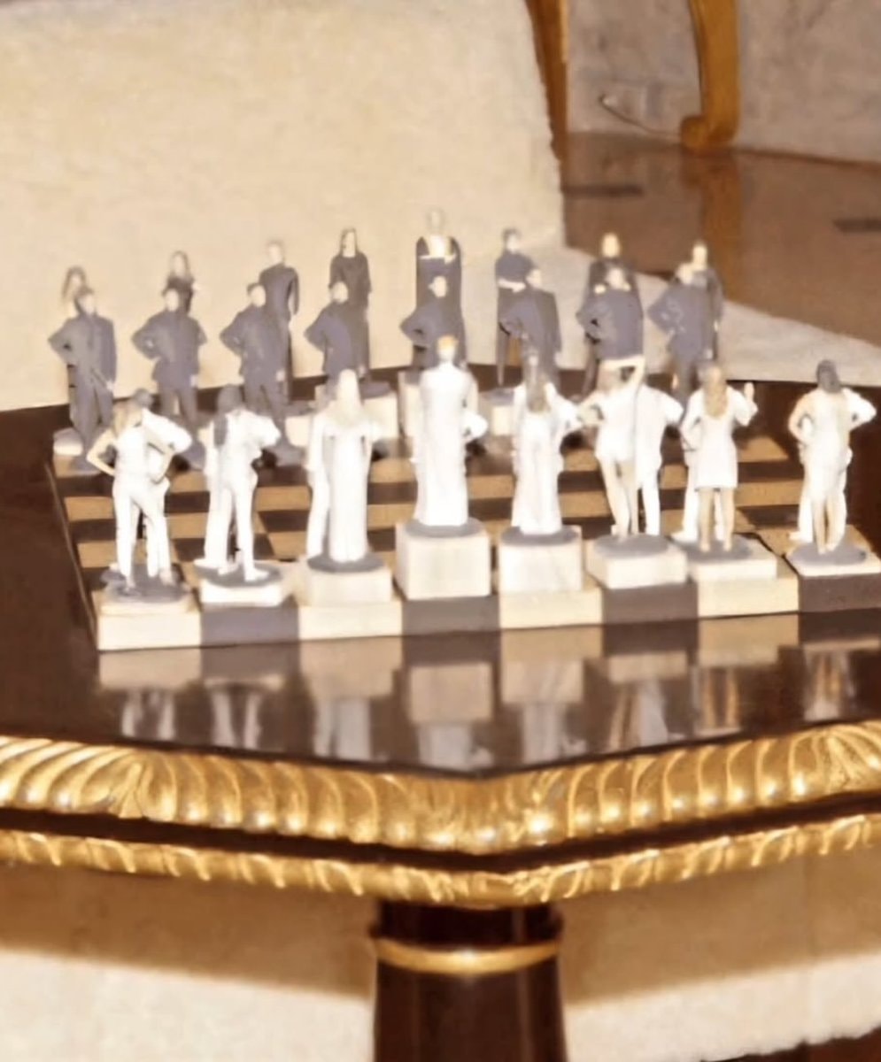 Epstein custom chess set (photo 2 of 4)