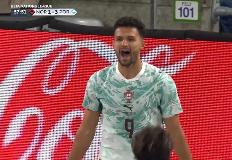 Goncalo Ramos Siuuuuu Ronaldo