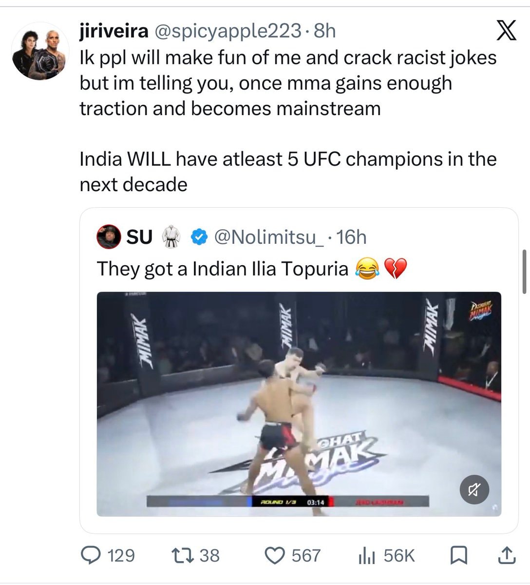 MMA fight screenshot