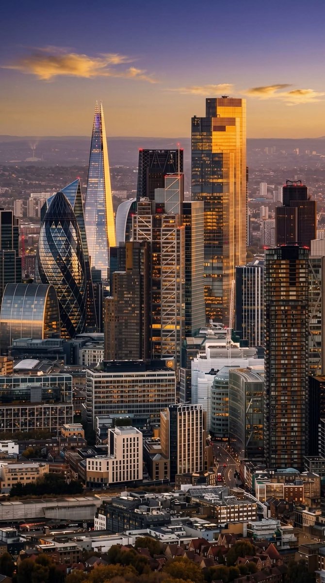 London skyline UK