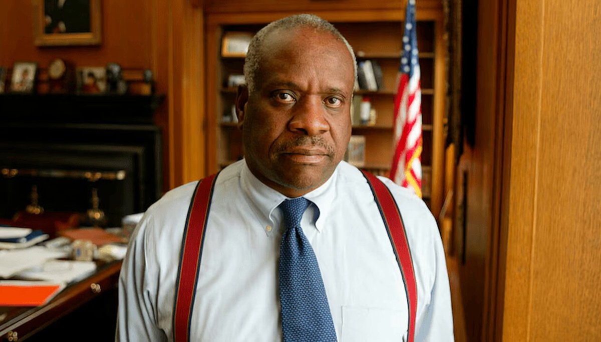 justice clarence thomas on the court