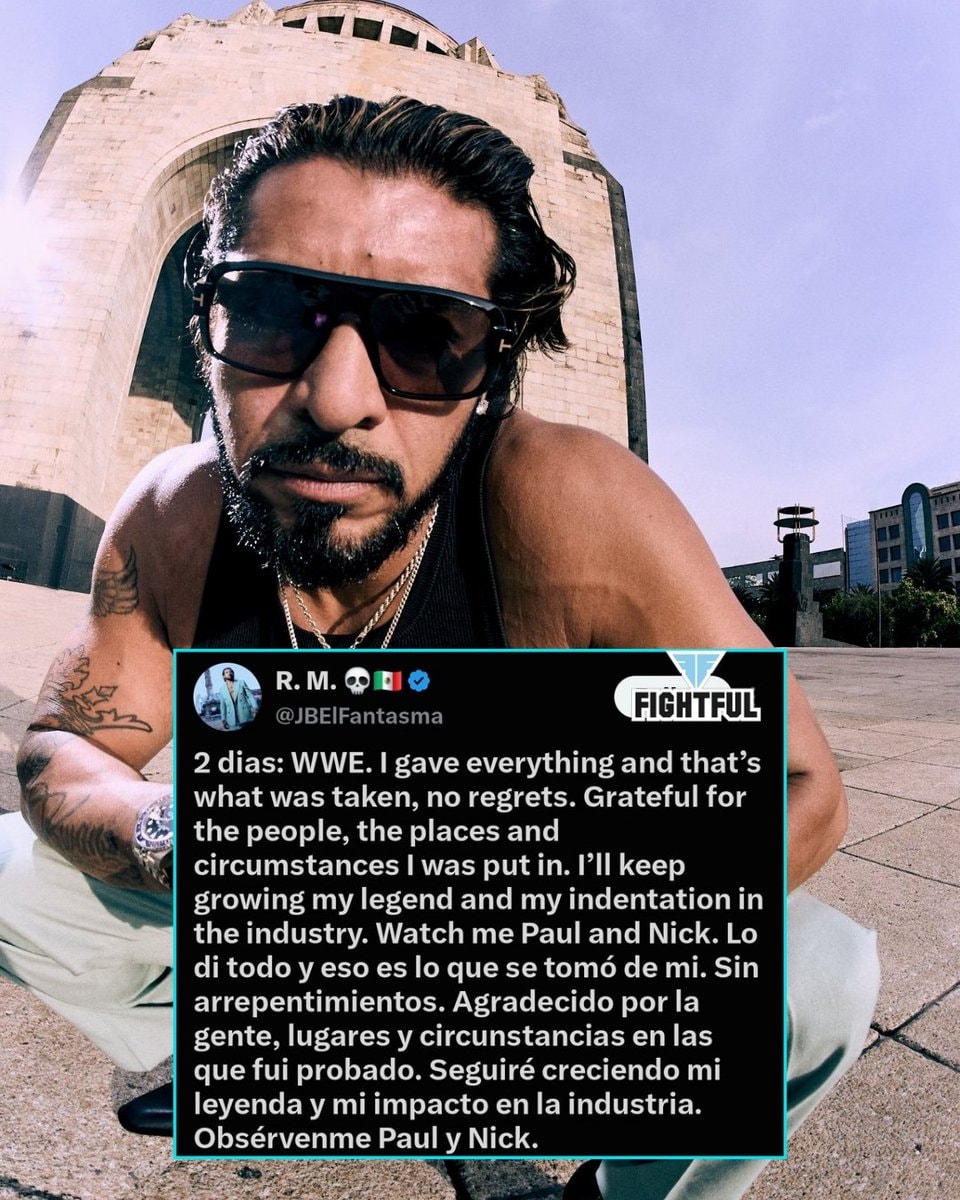 Santos Escobar farewell to WWE