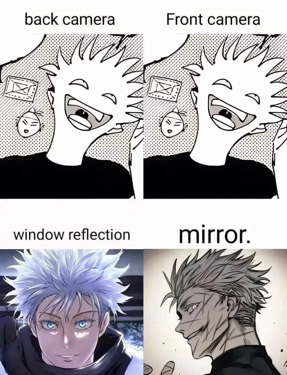 four-panel self-image meme