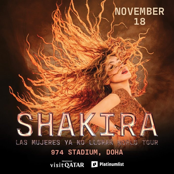 Shakira Doha concert cancelled