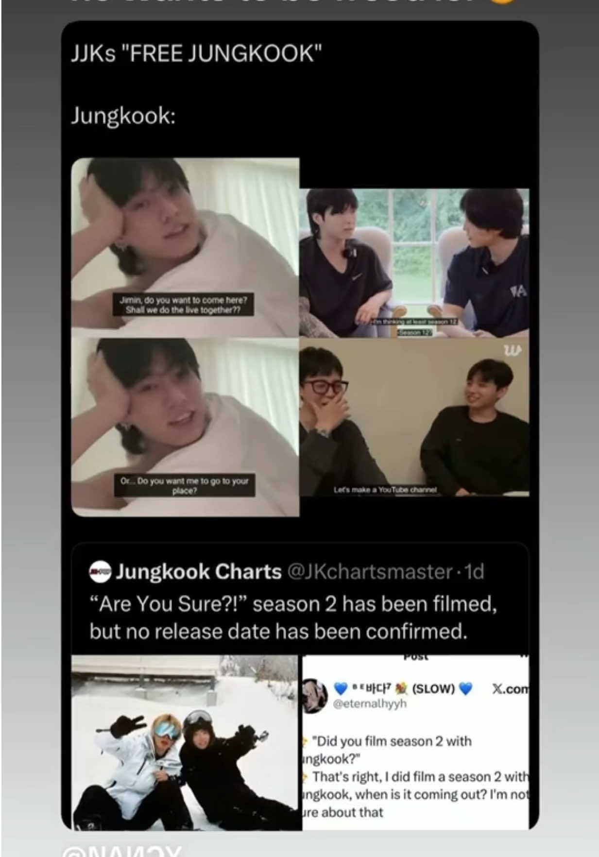 Jungkook Jimin effect meme
