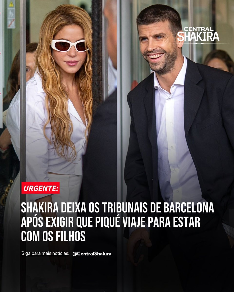 Shakira Piqué Barcelona Court October 6