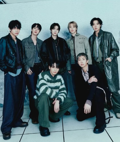 BTS Spotify record moment