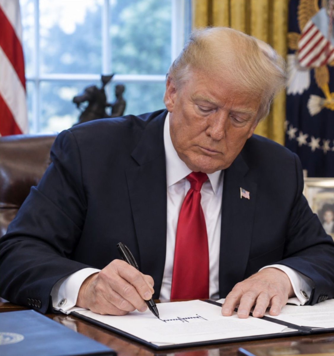 Trump renames AI to super intelligence Trump renames AI to super intelligence