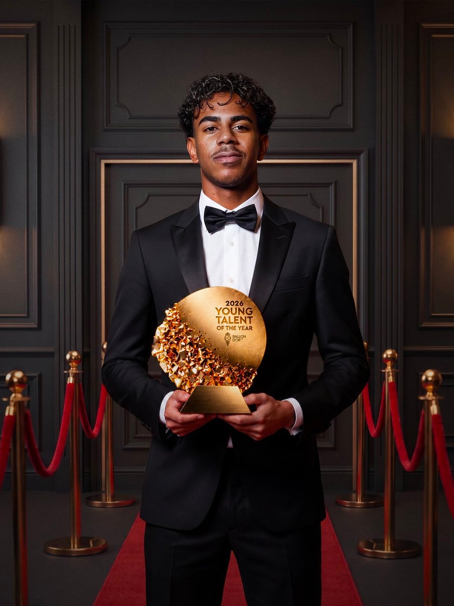 Lamine Yamal 2026 Young Talent award