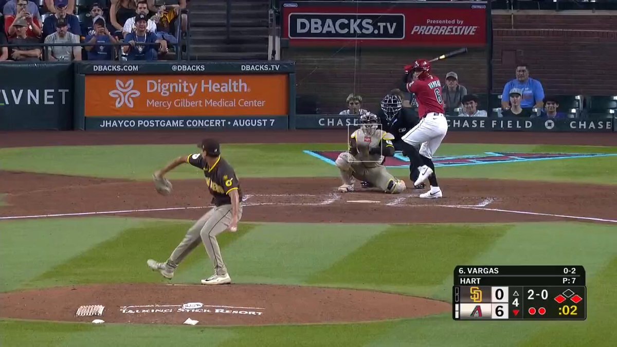 Ildemaro Vargas two-run double