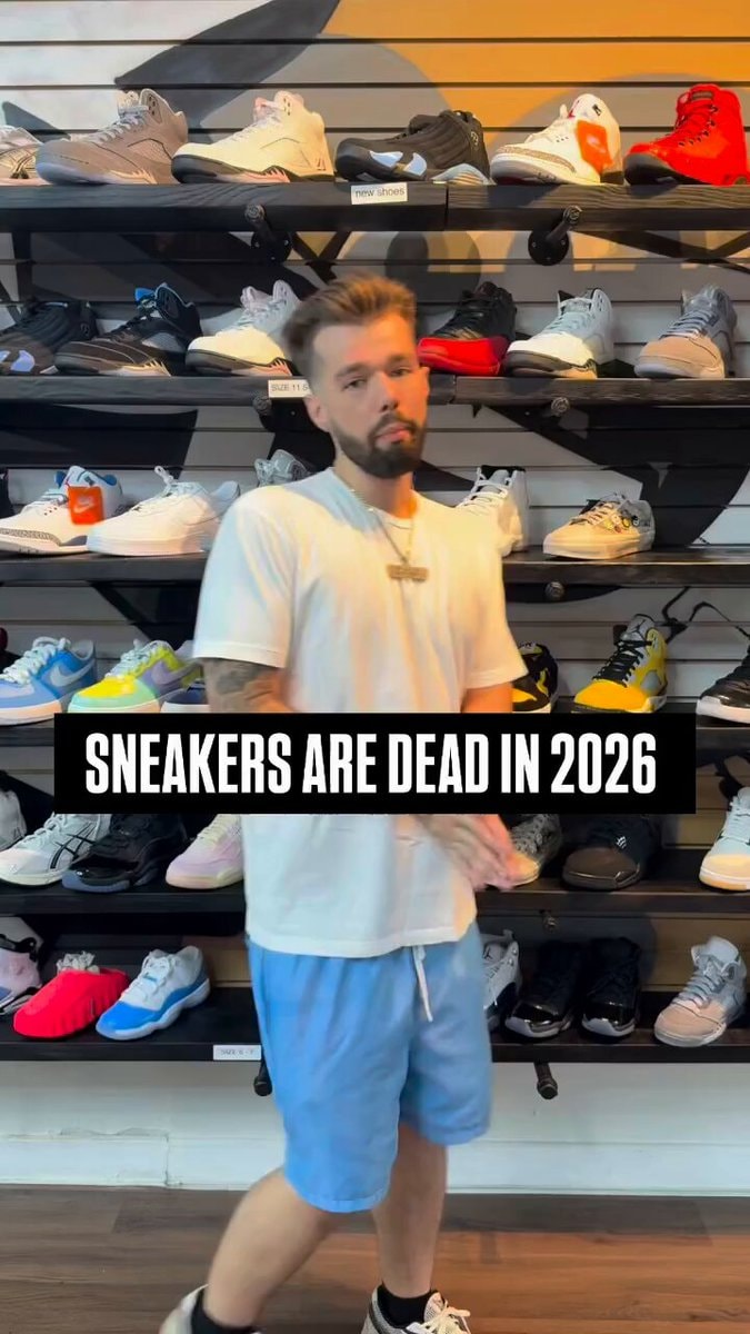 Sneaker resell shop owner