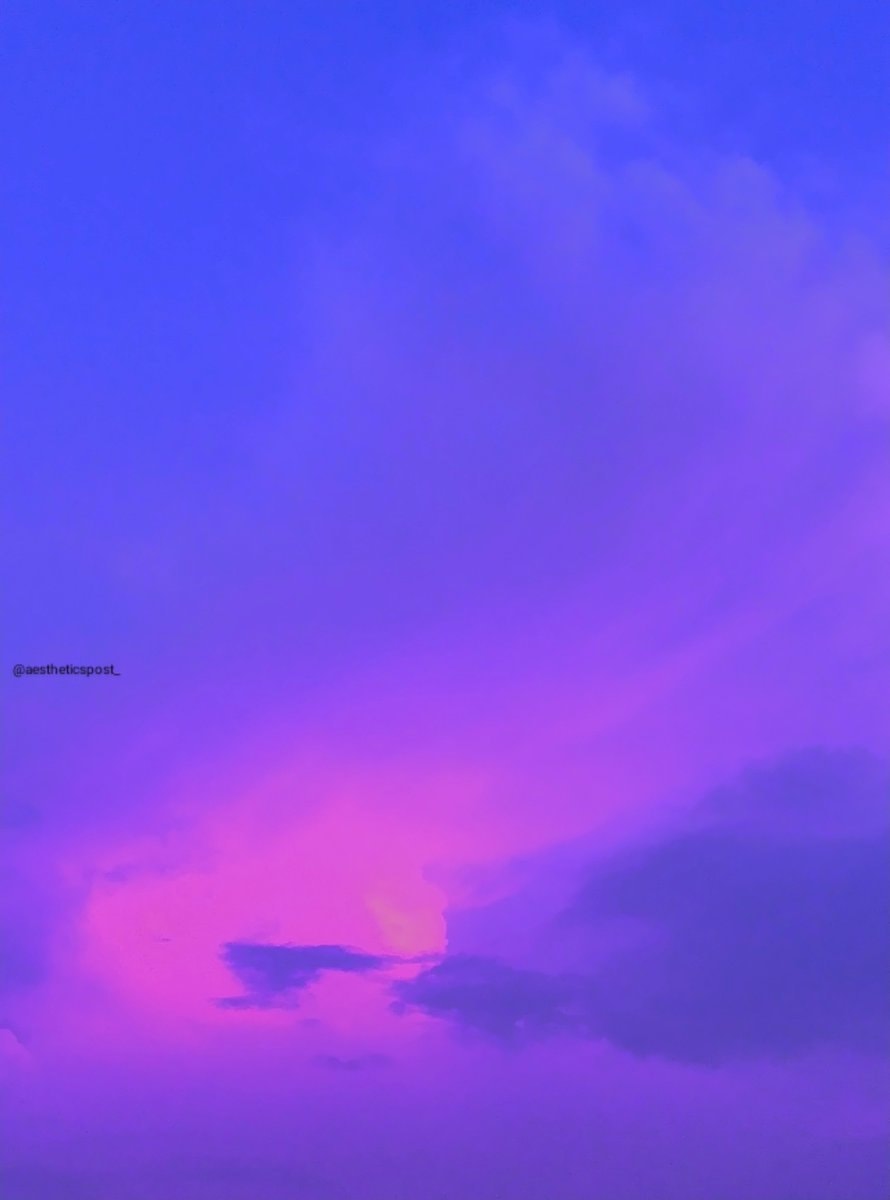 purple sky
