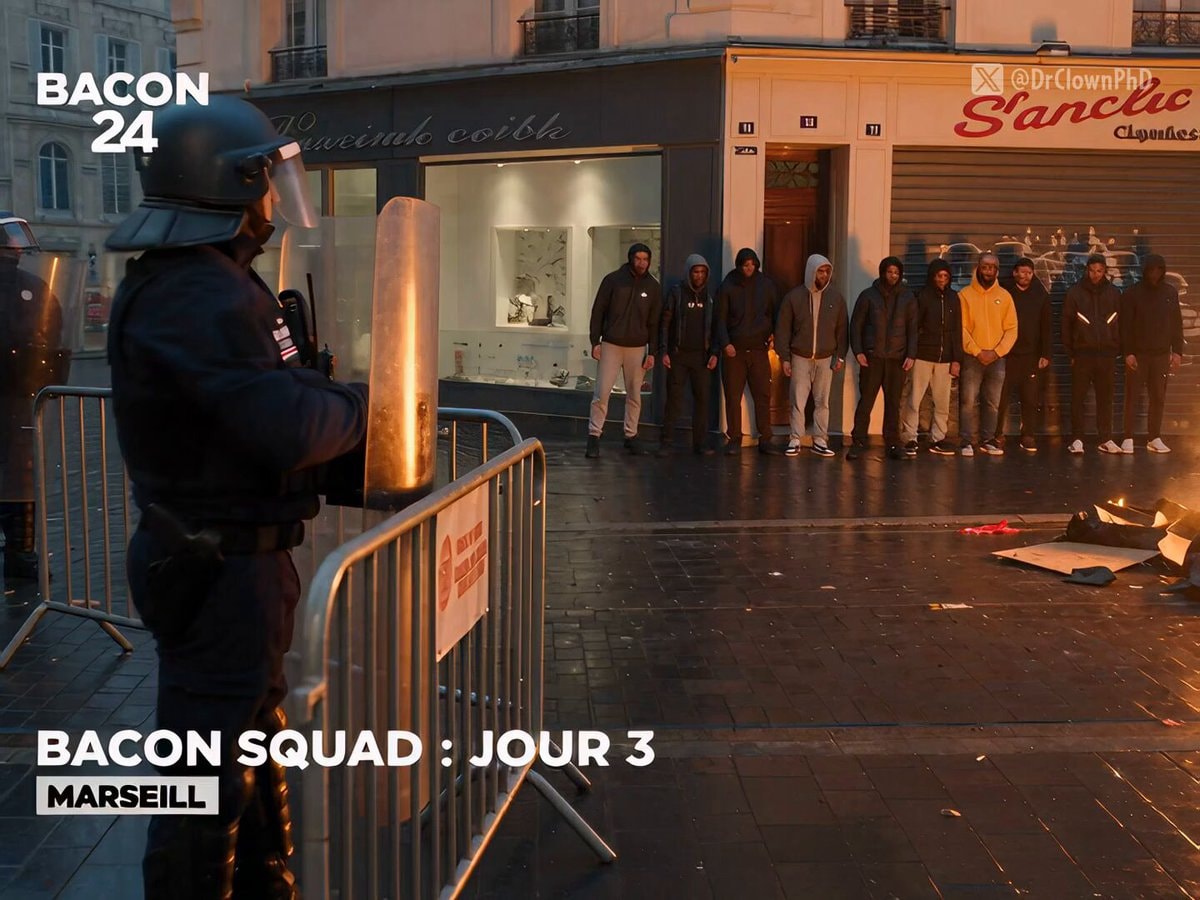 Bacon Squad France riots