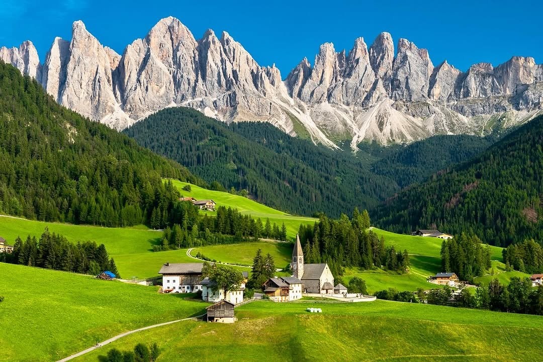 Morning in the Swiss Alps, Switzerland