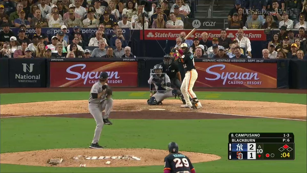 Luis Campusano walk-off home run