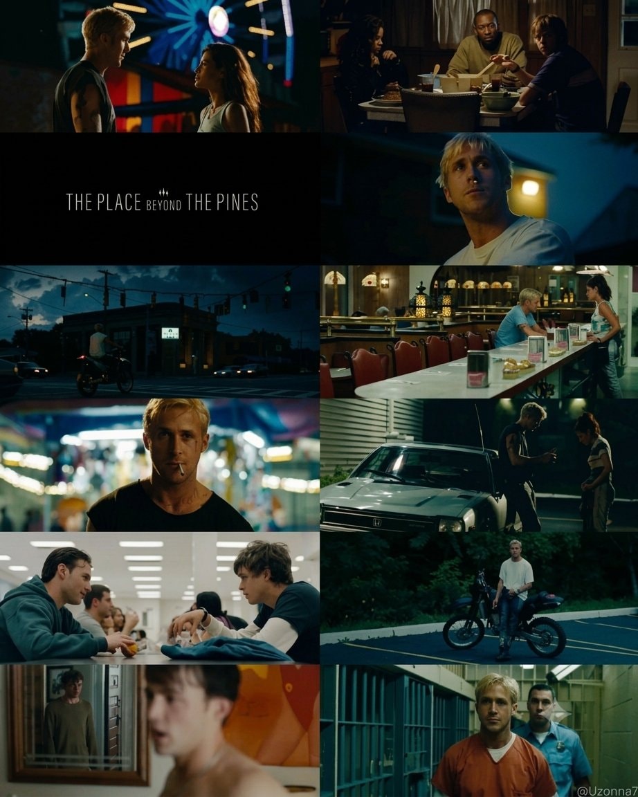 The Place Beyond the Pines collage