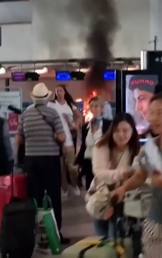 Milan airport chaos SUMMO