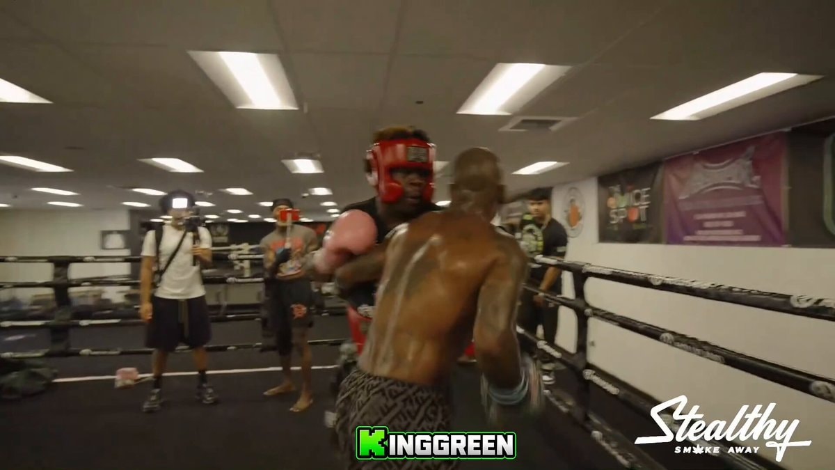 King Green boxing loss reaction King Green boxing loss reaction