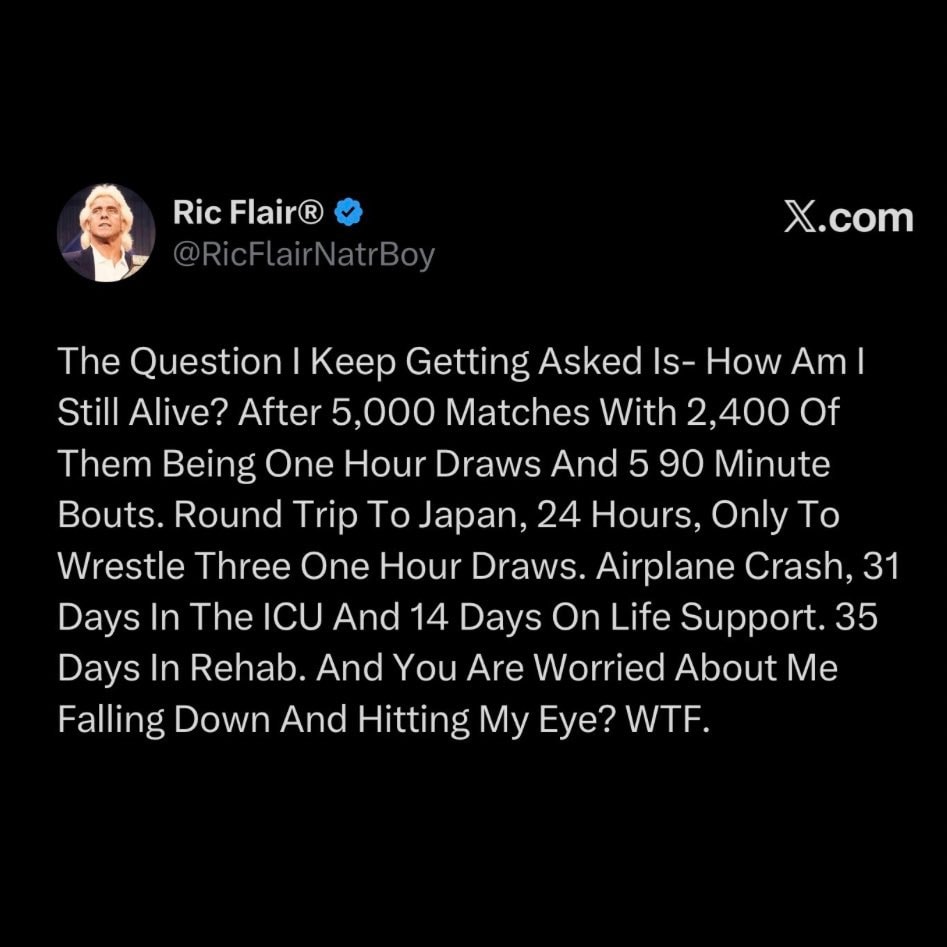 Ric Flair AEW interview (photo 2 of 2)
