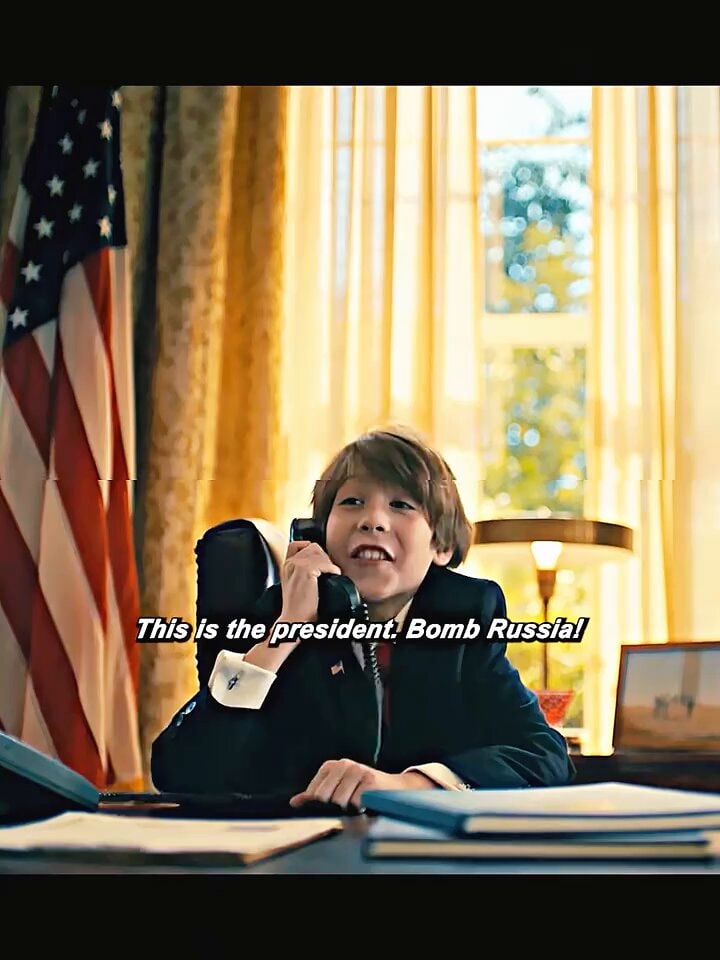 Kid president wants to bomb Russia