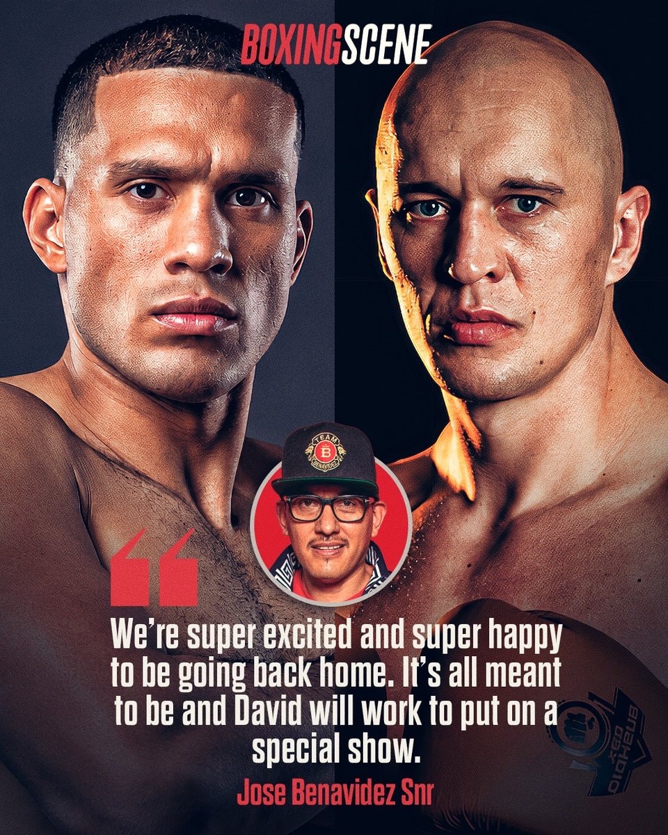 David Benavidez vs Michael Cieslak title fight