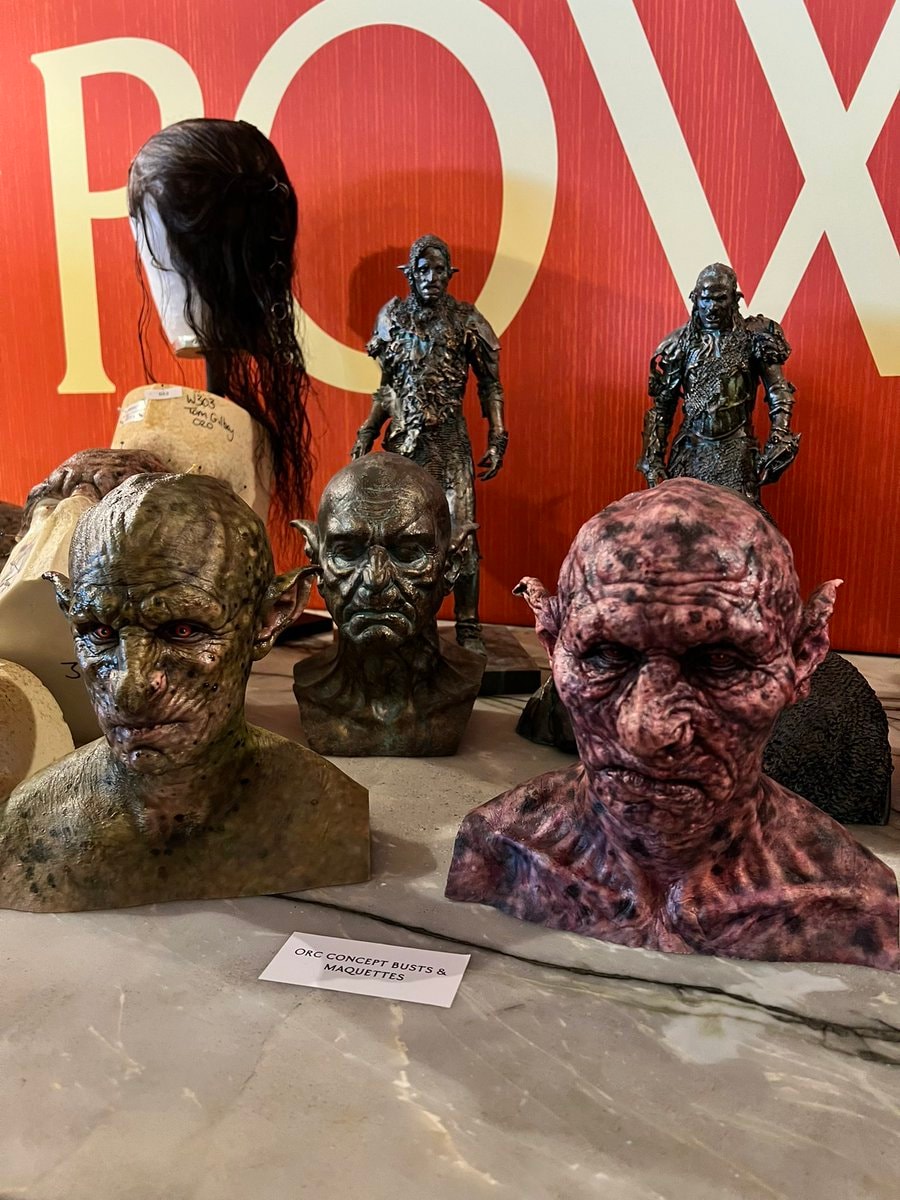Sarah Gower Orc Prosthetics Rings of Power (photo 3 of 3)