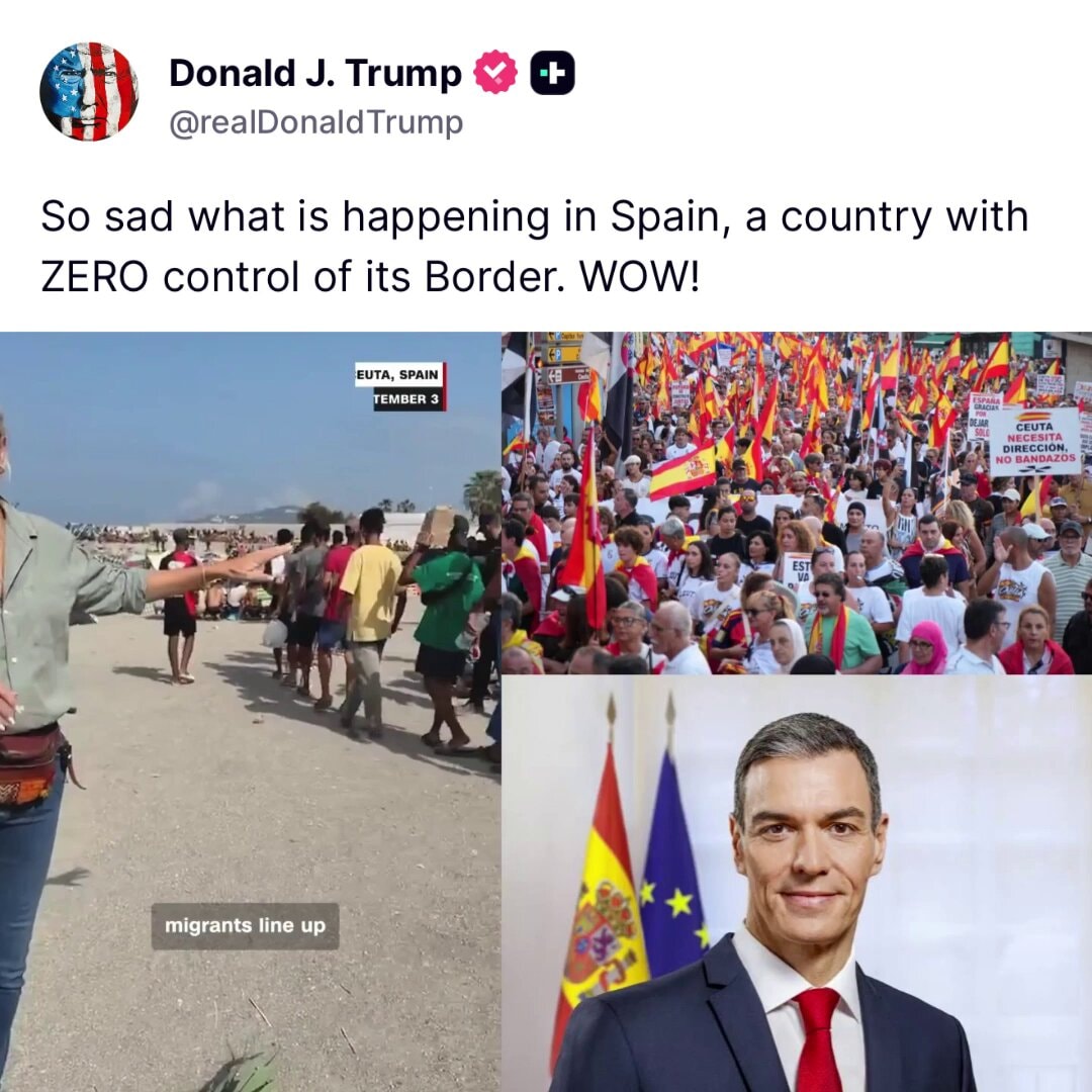 Spain border crisis and remigration debate