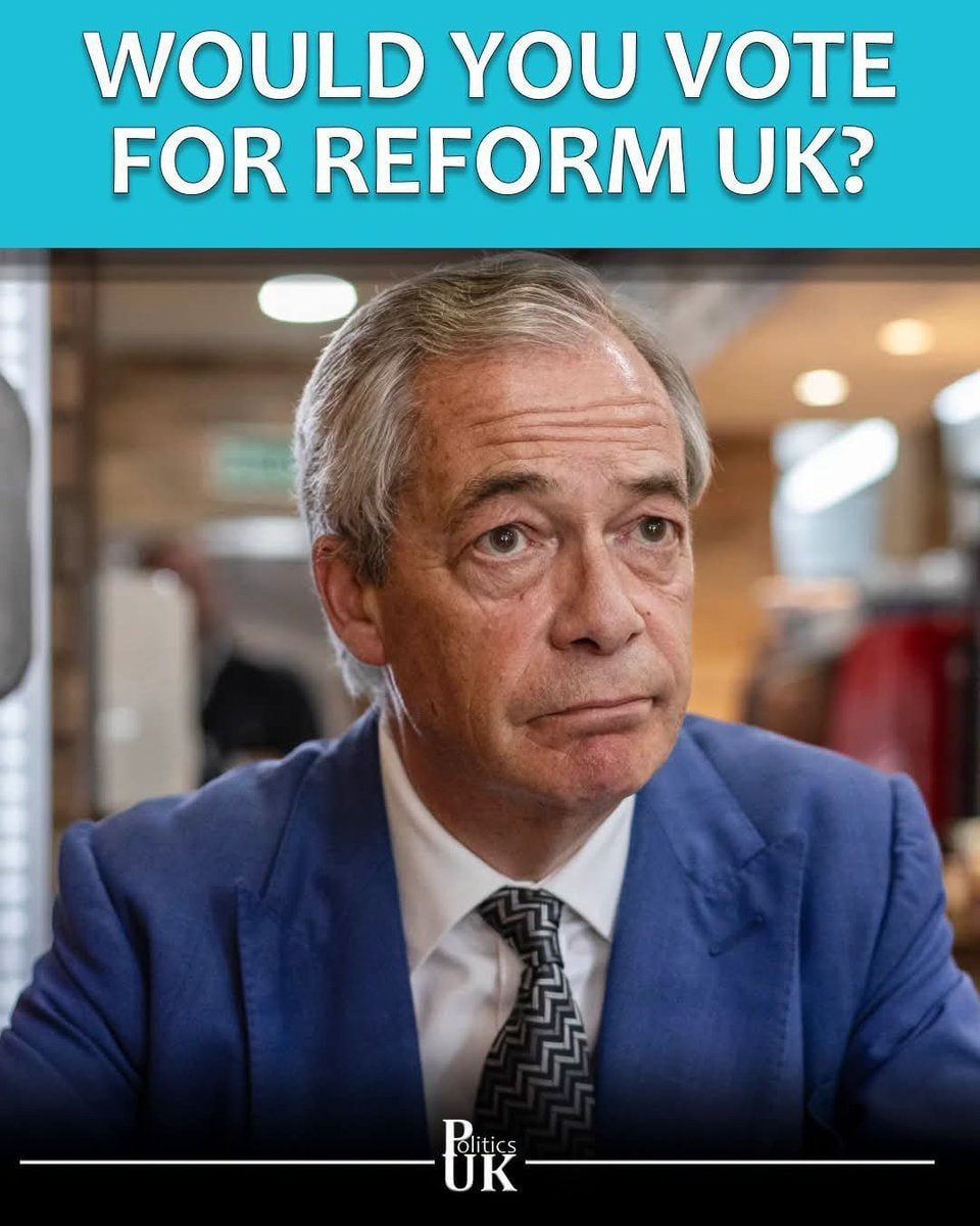 Reform UK poll question