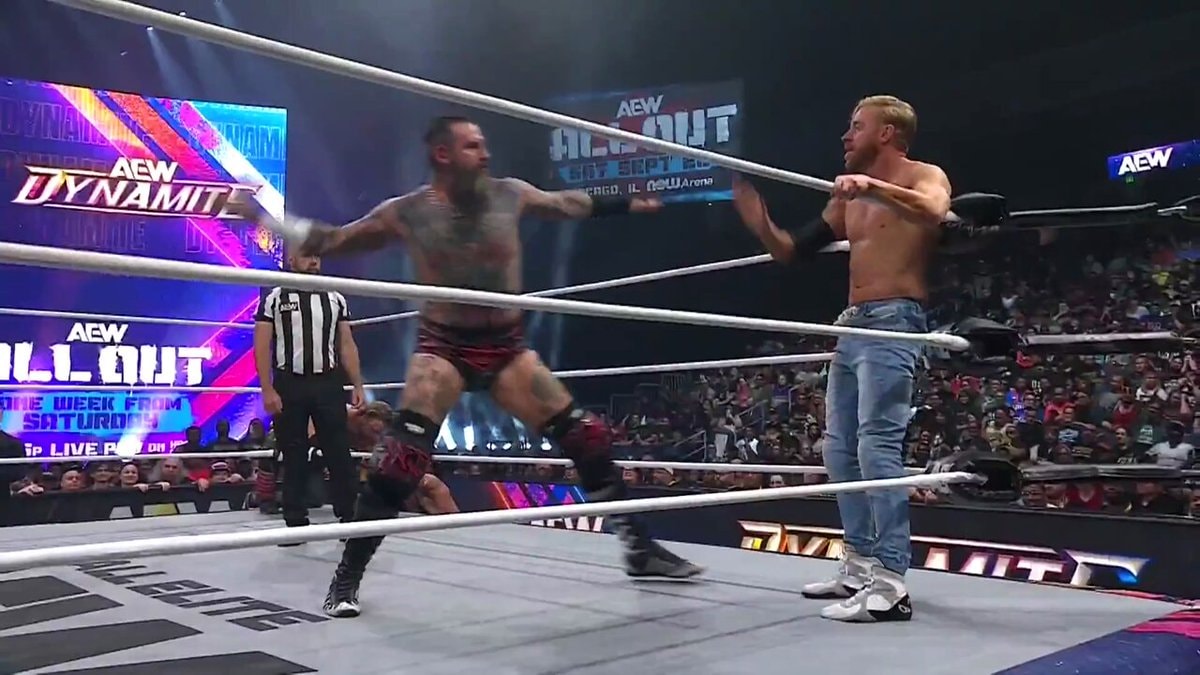 Orange Cassidy chop counter