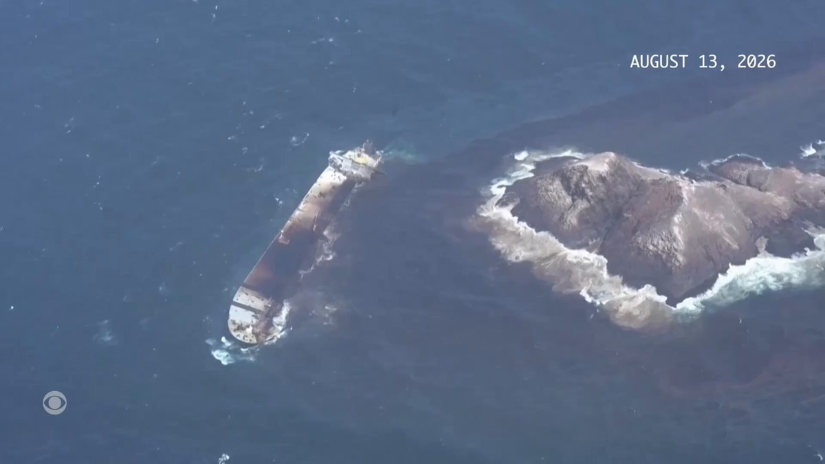 Russian tanker wreck near Oman
