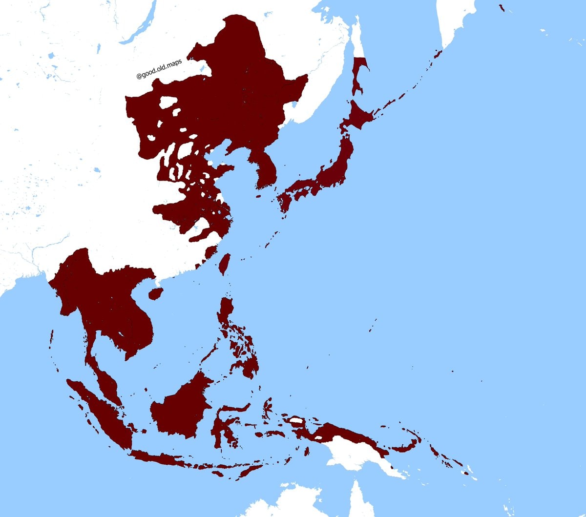 Empire of Japan territorial extent January 1943 Empire of Japan territorial extent January 1943