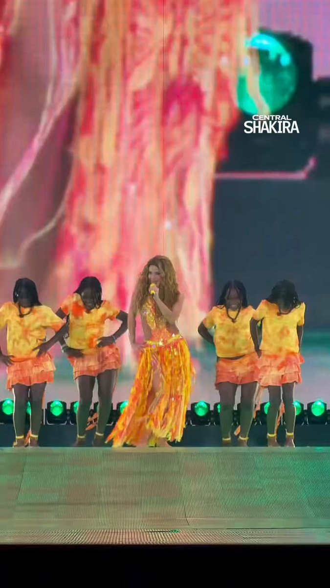 Shakira Madrid residency Dai Dai