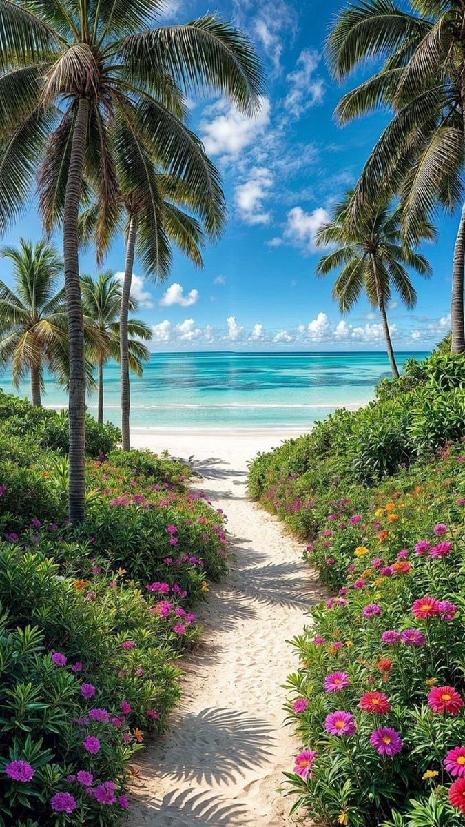 Tropical beach paradise