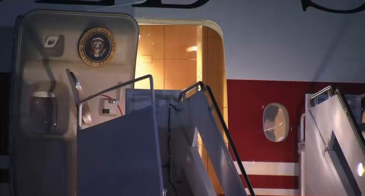 President Trump returns to White House