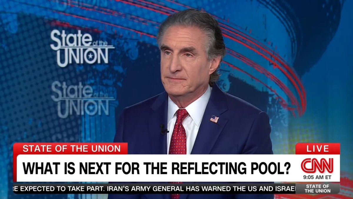 Dana Bash Doug Burgum Lincoln Reflecting Pool