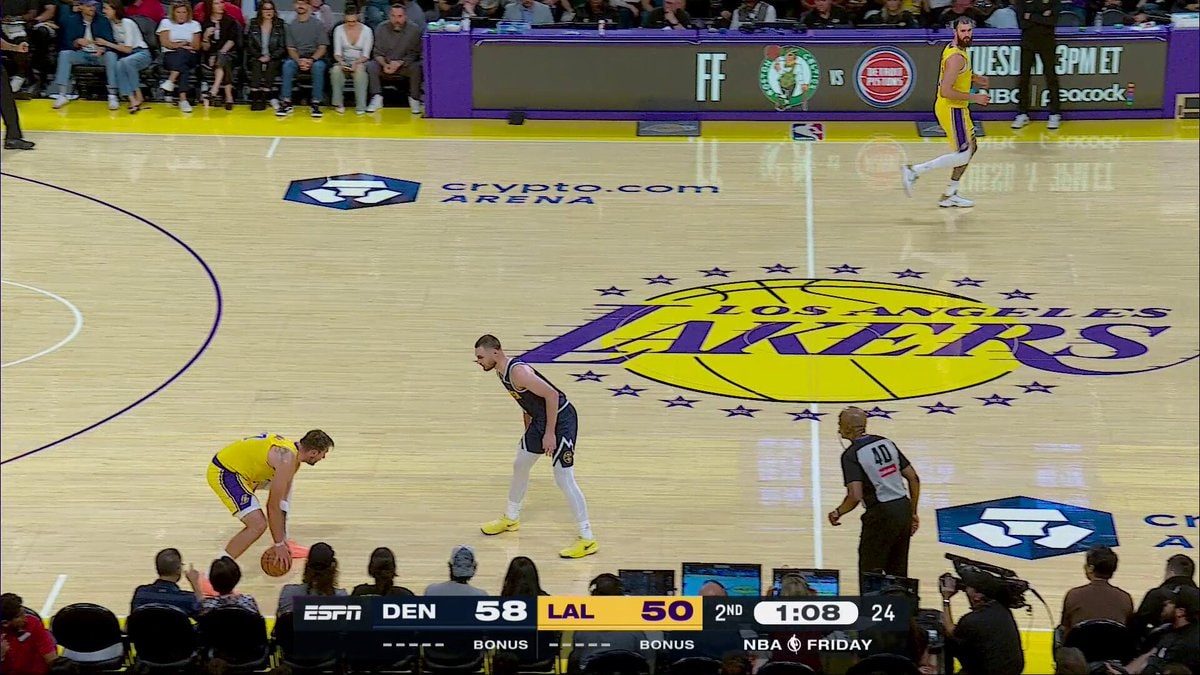 Luka Doncic logo triple