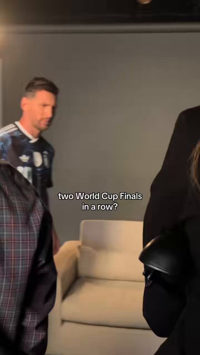 Messi World Cup photoshoot